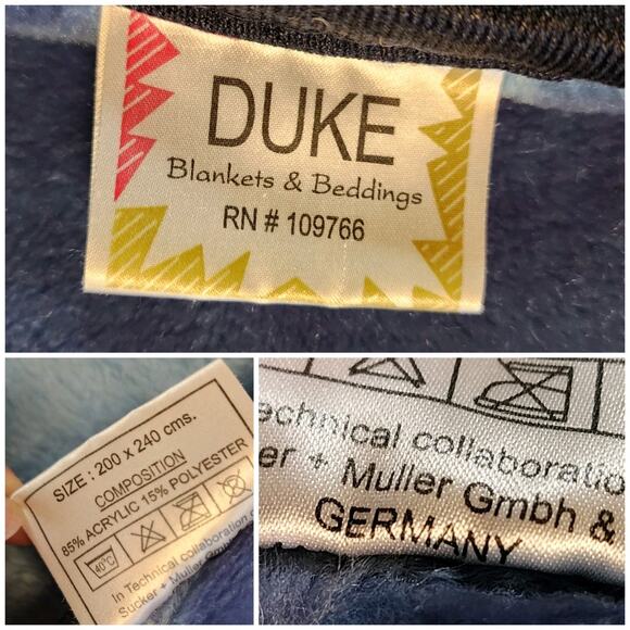 Fairycore Blue Fairy Blanket Acrylic Polyester Fantasy Dark Romance Romantasy - Picture 5 of 9